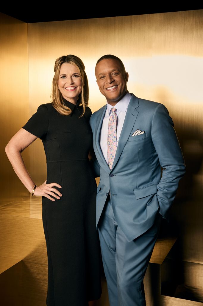 Savannah Guthrie and Craig Melvin 