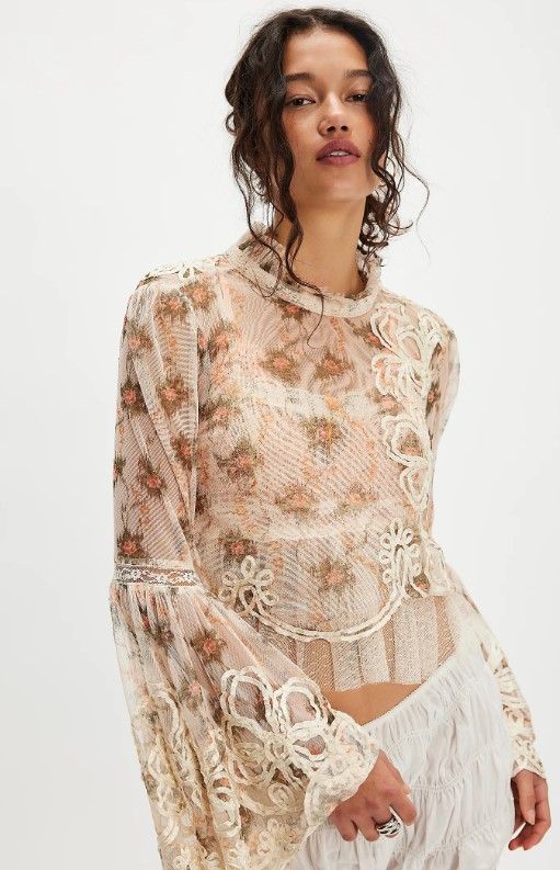Embroidered Daydream Top, £228, Free People