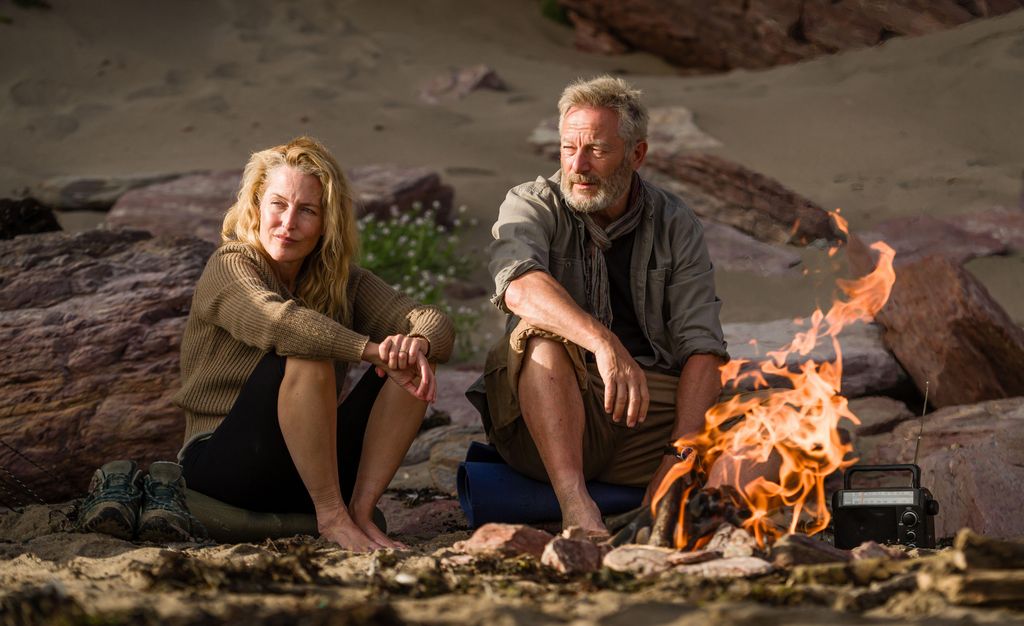 Seeing Gillian and Jason in character was an emotional experience for the author Raynor