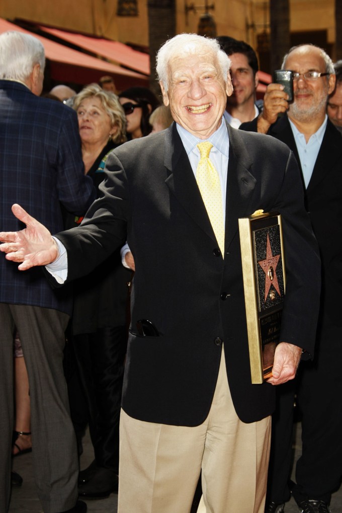 Mel Brooks Gets A Star On The Hollywood Walk Of Fame