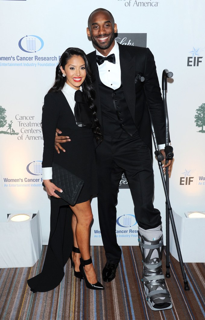Vanessa and Kobe Bryant at An Unforgettable Evening benefiting EIF’s Women’s Cancer Research Fund