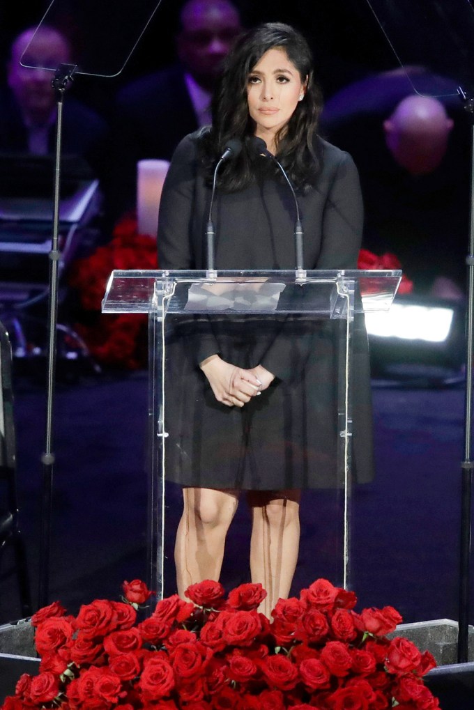 Vanessa Bryant Speaks at Kobe Bryant’s Memorial