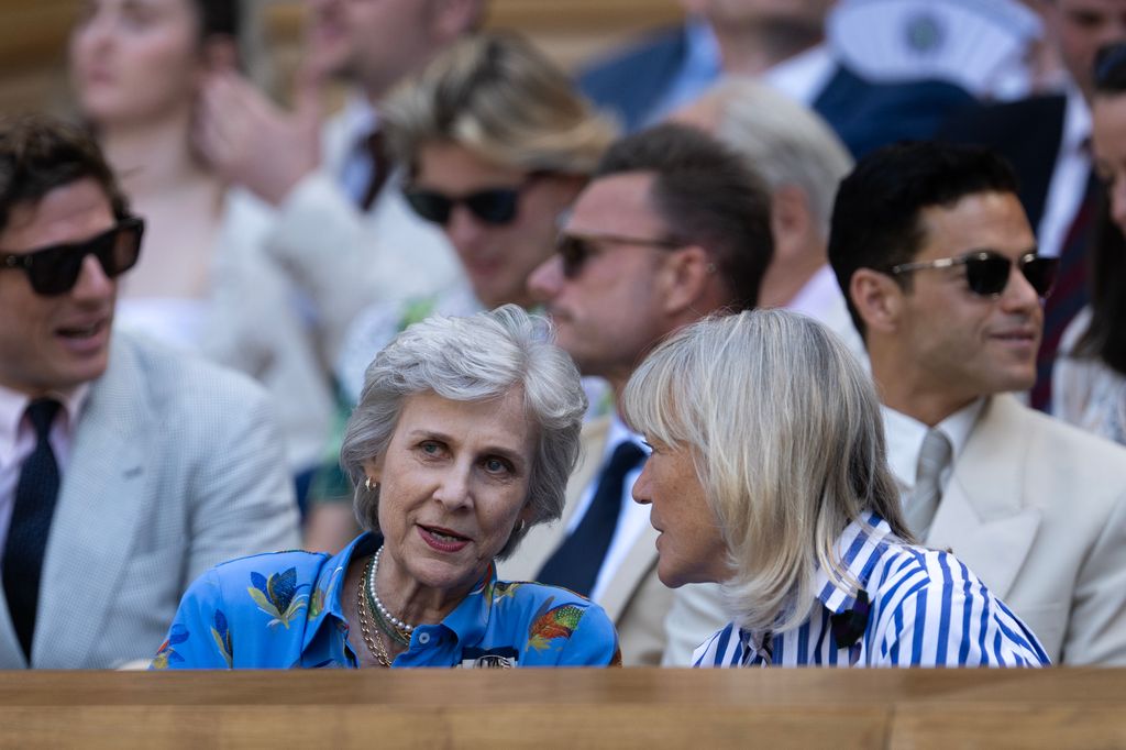 Birgitte, Duchess of Gloucester will be in the Royal Box at Wimbledon today