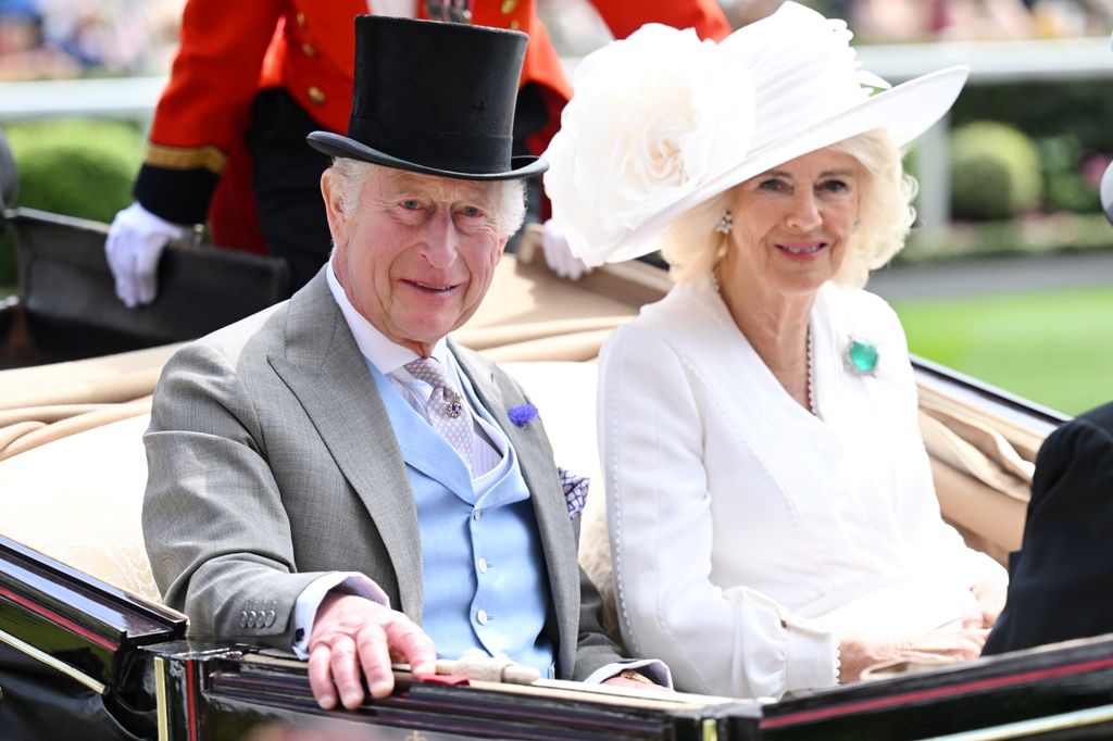 Charles and Camilla at Ladies Day