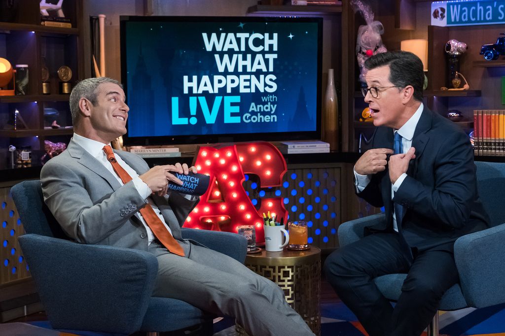 Stephen is friendly with all the late night hosts