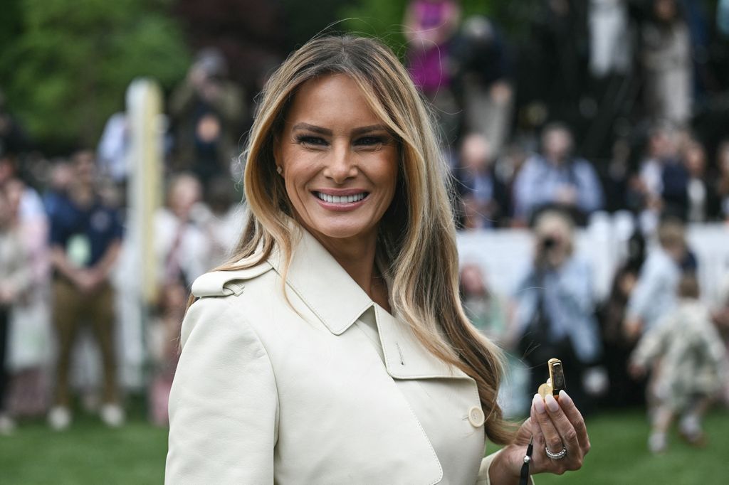 Melania Trump at Egg Roll