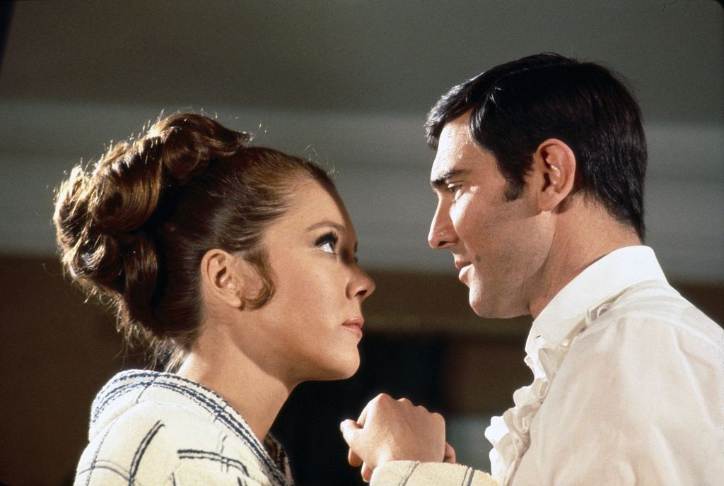 George Lazenby and Diana Rigg in On Her Majesty's Secret Service