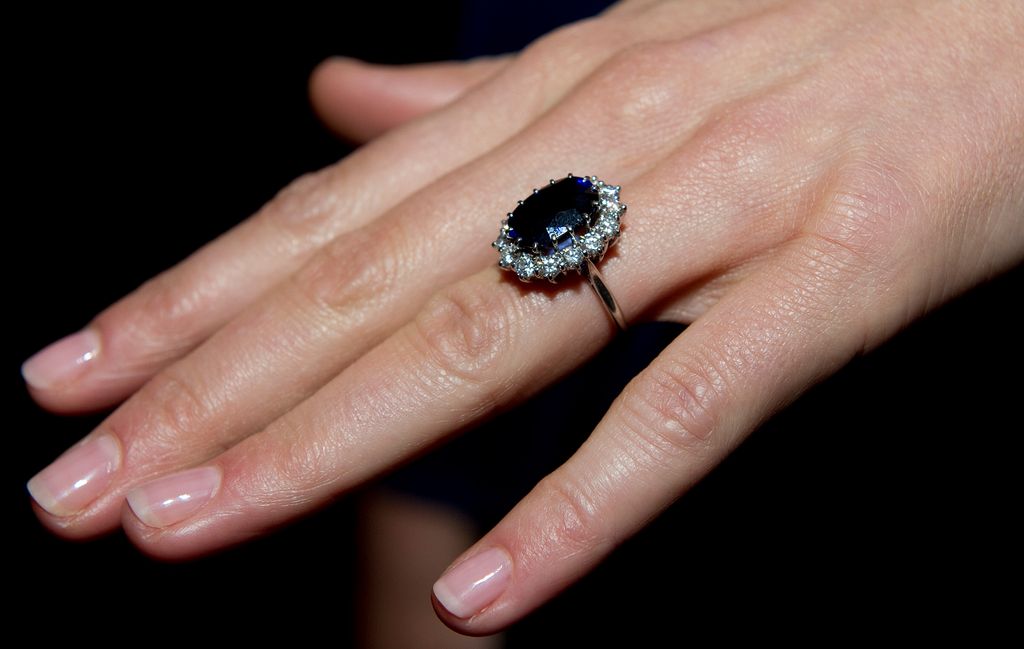 The Princess of Wales sported clear nails in her engagement photos
