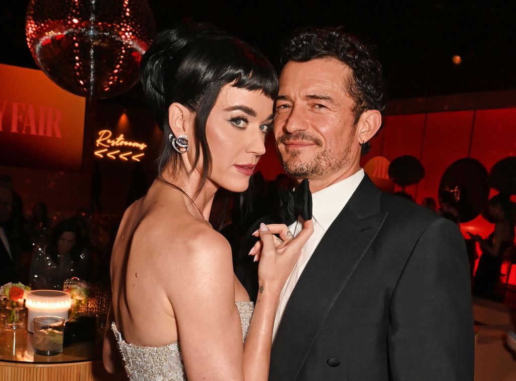 Katy Perry and Orlando Bloom 