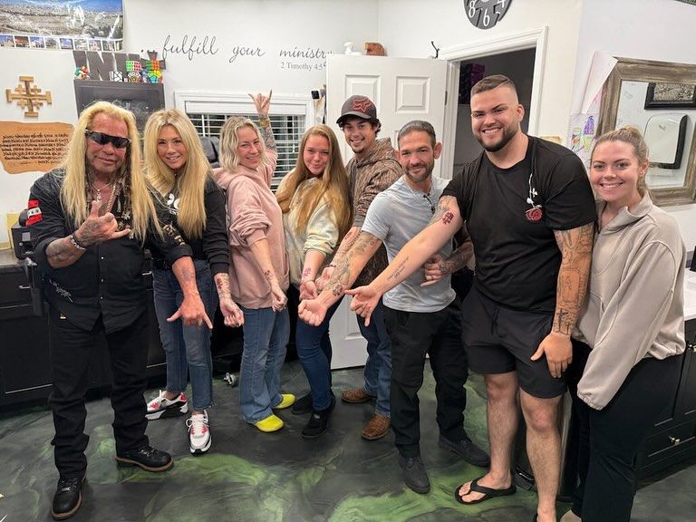 Duane Chapman and his family