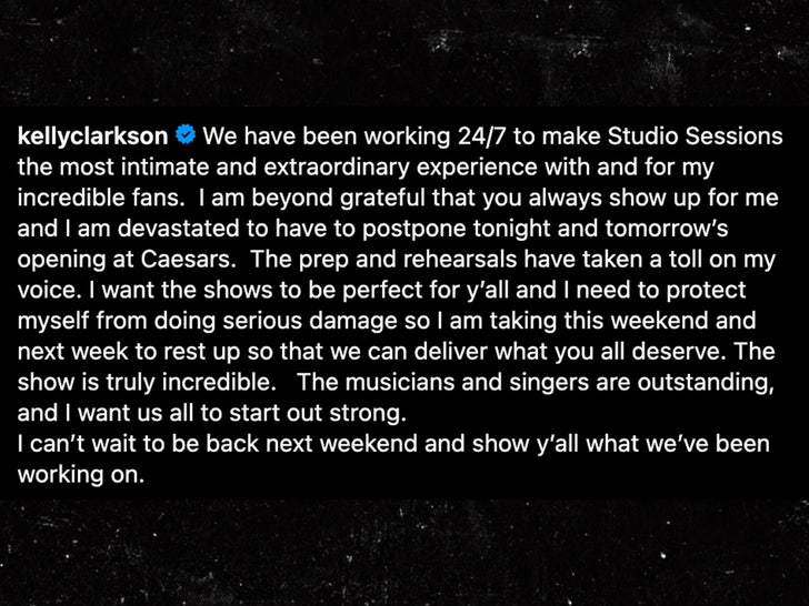 kelly clarkson statement sub instagram 2