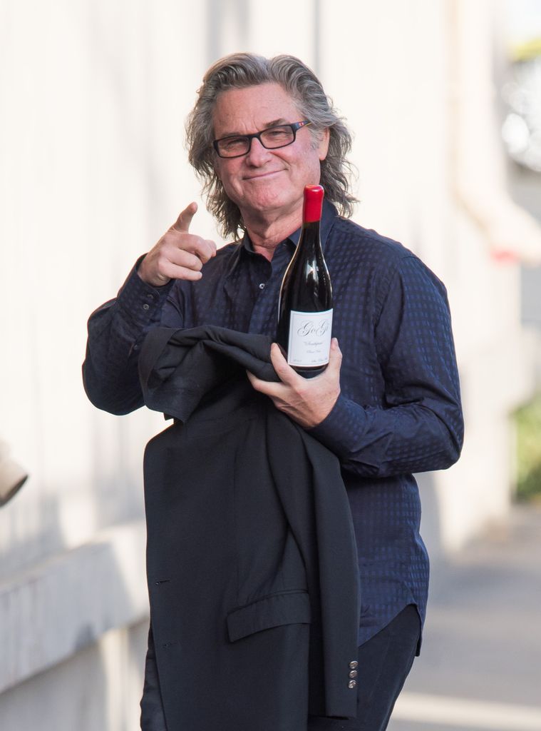 Kurt Russell is seen at 'Jimmy Kimmel Live' on November 13, 2018 in Los Angeles, California