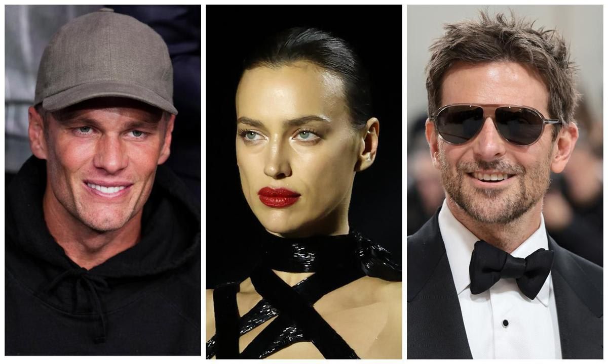 Tom Brady and Irina Shayk and Bradley Coooper