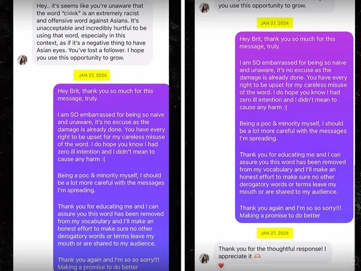 cierra ortega apology 3