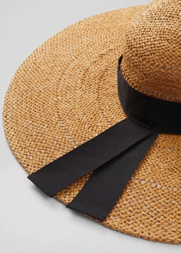 'Saffron' strawfloppy sun hat, £69, L.K.Bennett