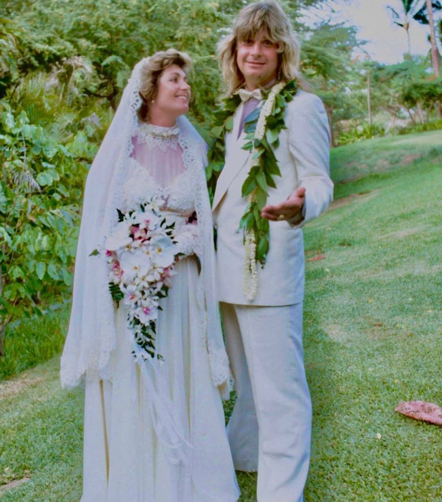 Sharon and Ozzy Osbourne wedding