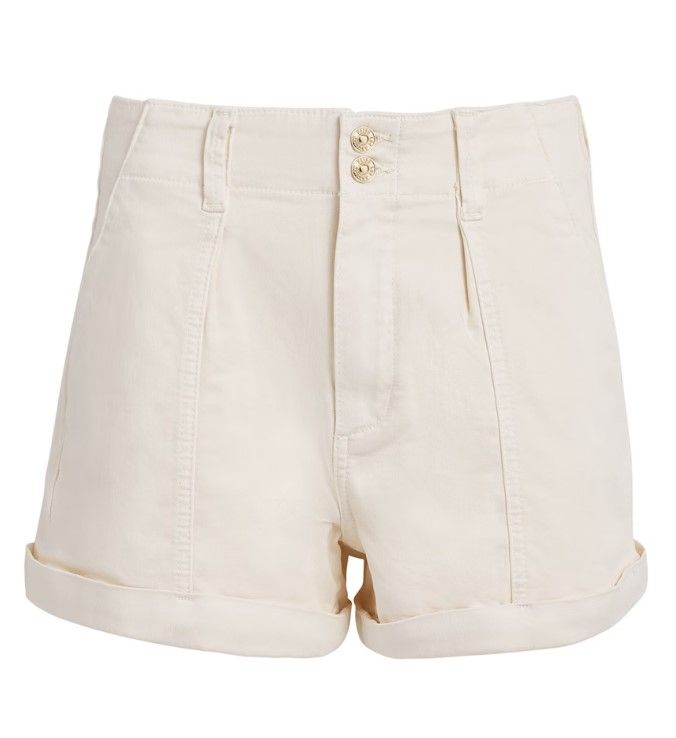 Zara wore the 'Brooklyn Shorts' by PAIGE