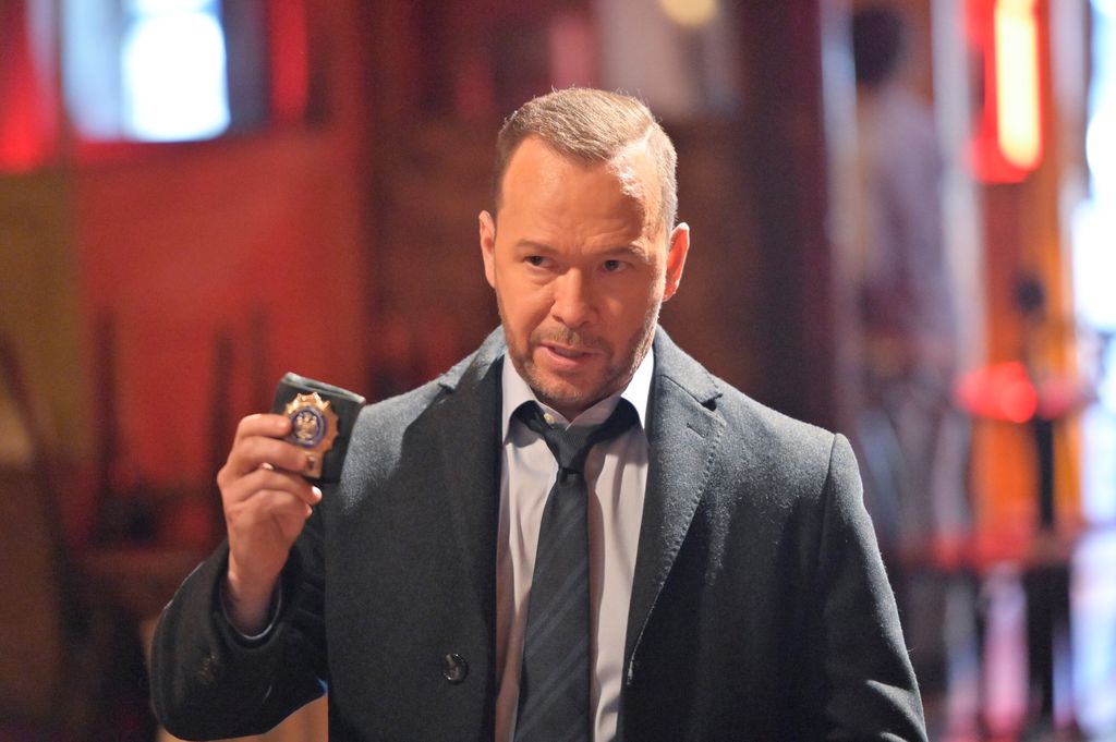 Donnie Wahlberg as Danny Reagan on BLUE BLOODS