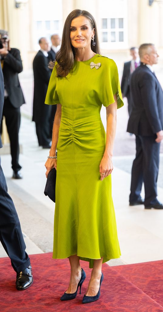 Queen Letizia at Buckingham Palace