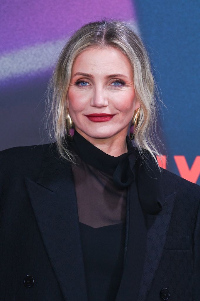 Cameron Diaz attends a premiere of the movie "Back In Action" at Zoo Palast on January 15, 2025 in Berlin, Germany.