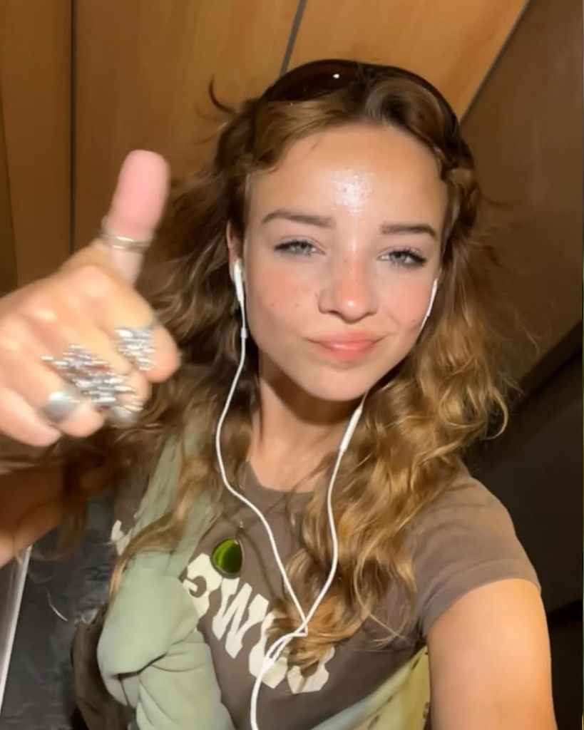 Selfie of Bo from her Instagram