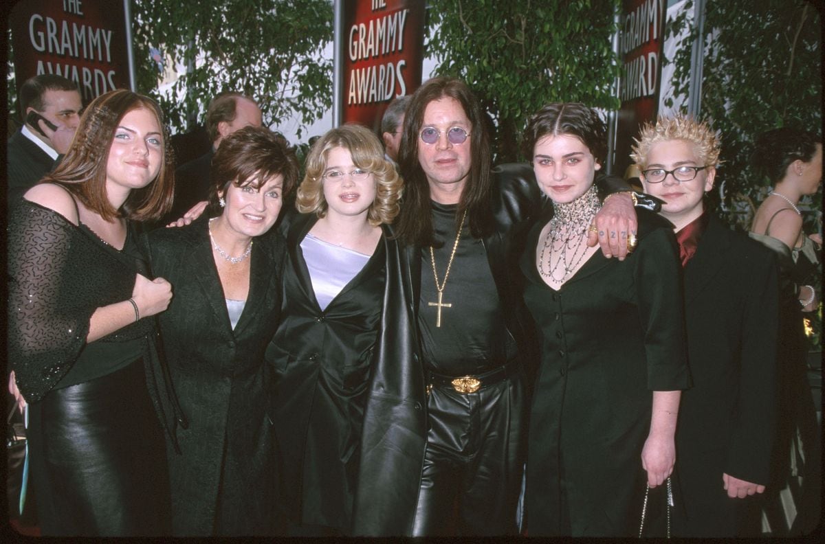 Jack Osbourne, Sharon Osbourne, Kelly Osbourne, Ozzy Osbourne and Aimee Osbourne