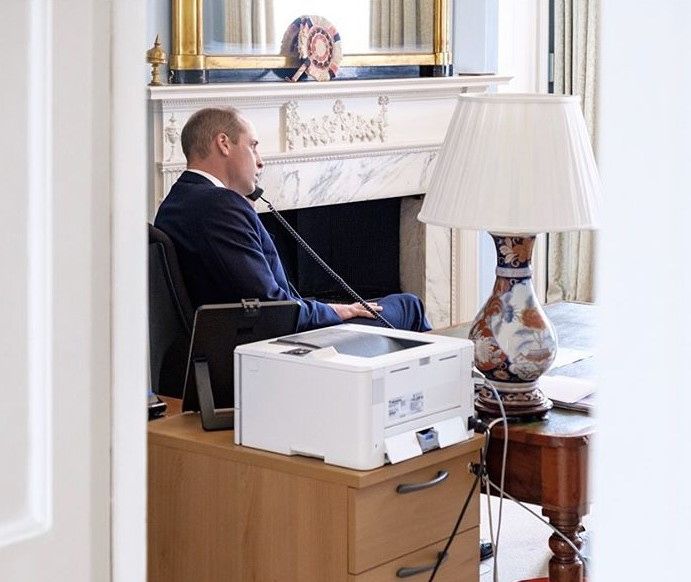 prince william home office fireplace z