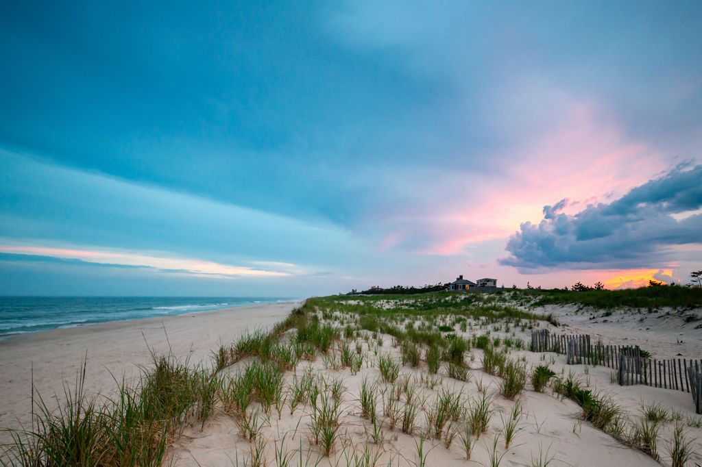 Sunset on Cooper's Beach, Southampton, NY