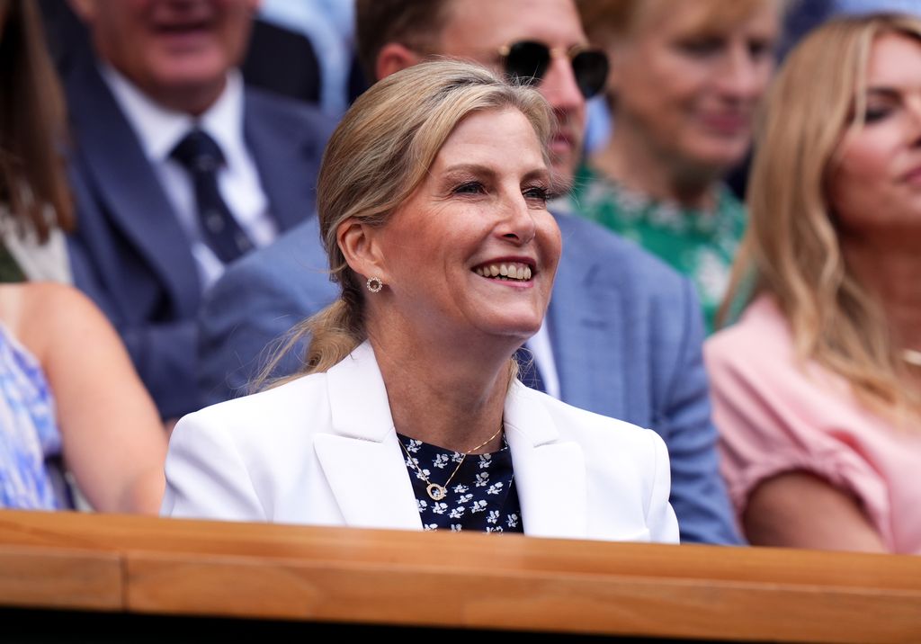 The Duchess of Edinburgh in the Royal Box
