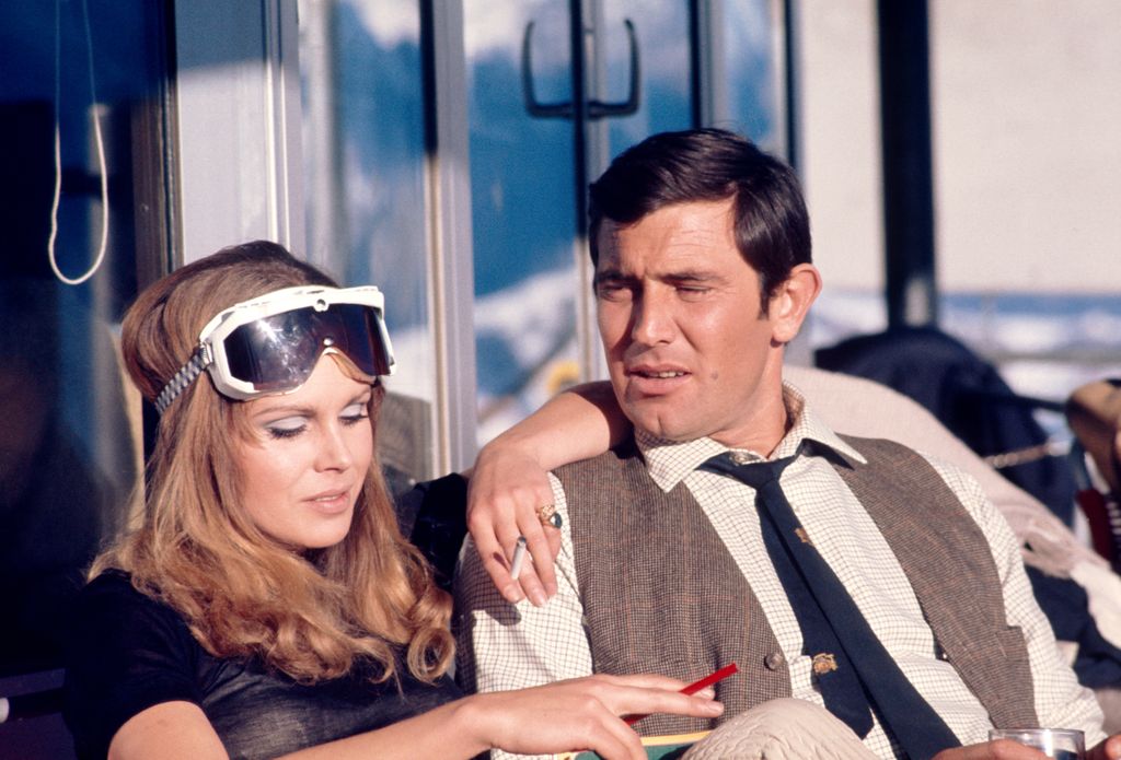 George Lazenby and Diana Rigg in Om Her Majesty's Secret Service