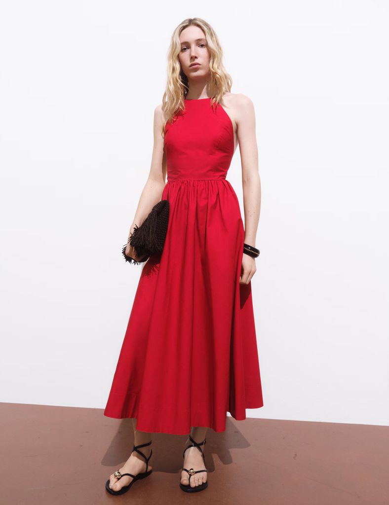 Mango halter dress