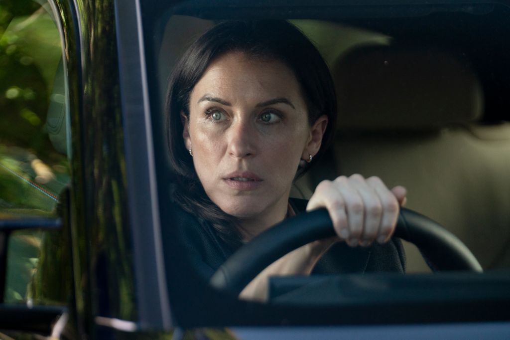 close-up of woman driving car