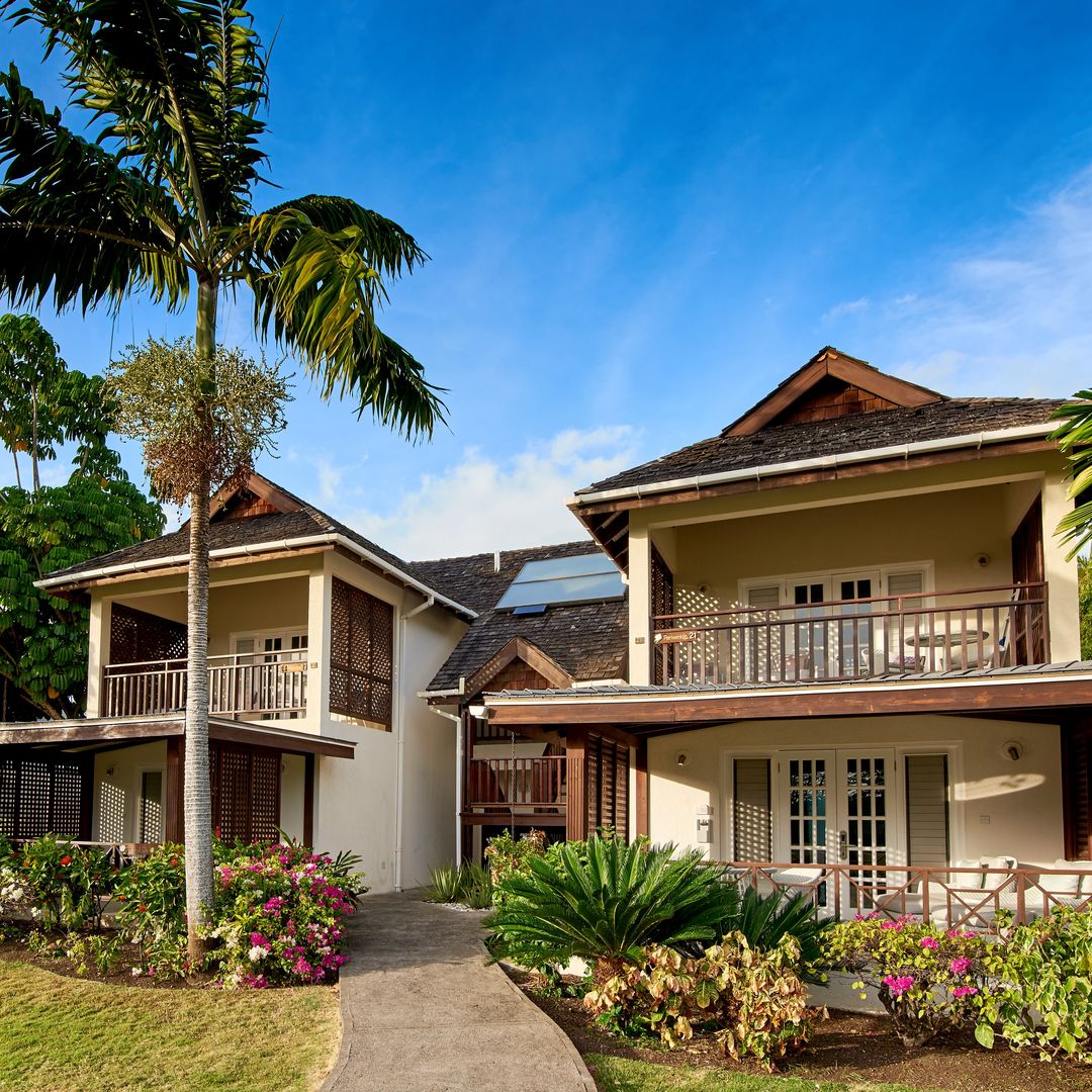 Exterior shot of accommodation in Grenada