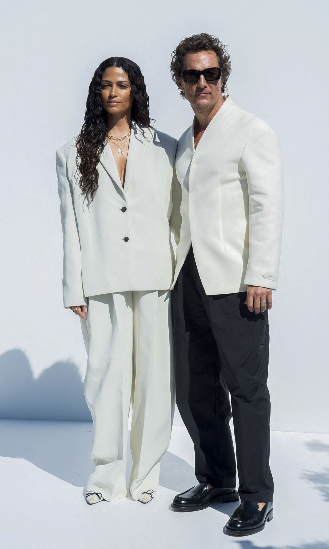 The pair made for one of the most stunning couples on the fashion show