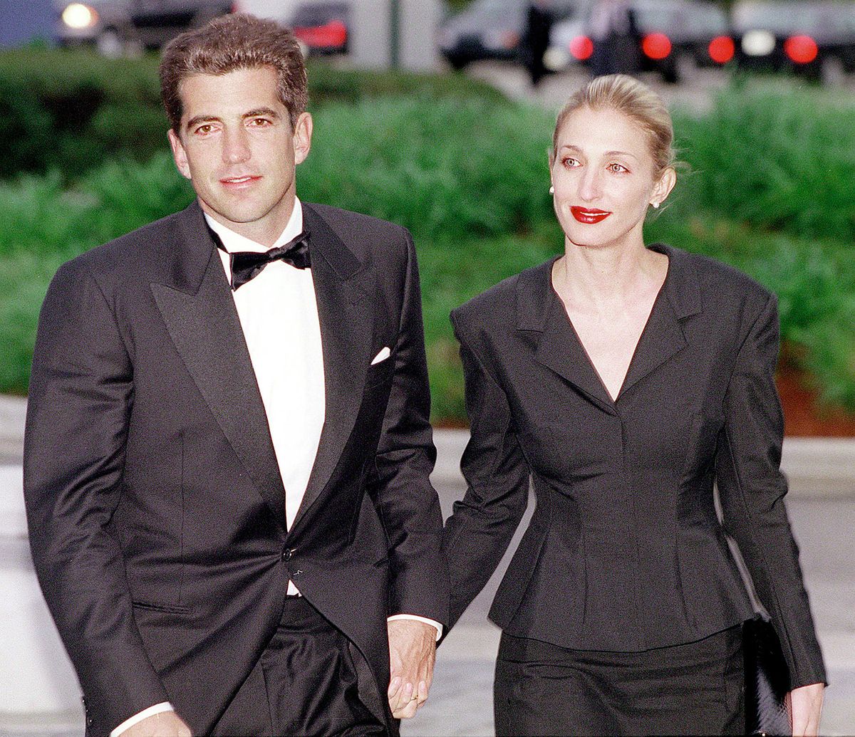 John F. Kennedy, Jr. and his wife Carolyn Bessette Kennedy, May 23, 1999.