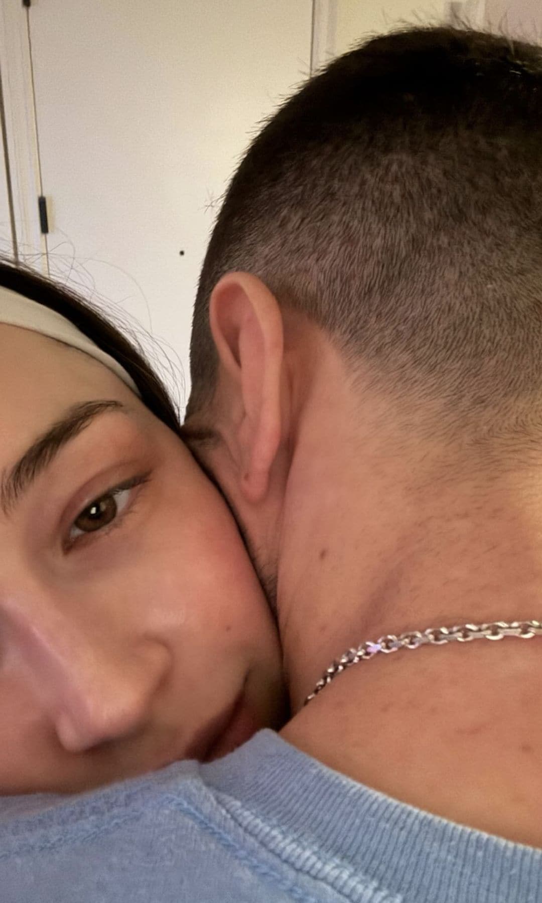 She also shared some cute photos of herself and Davidson