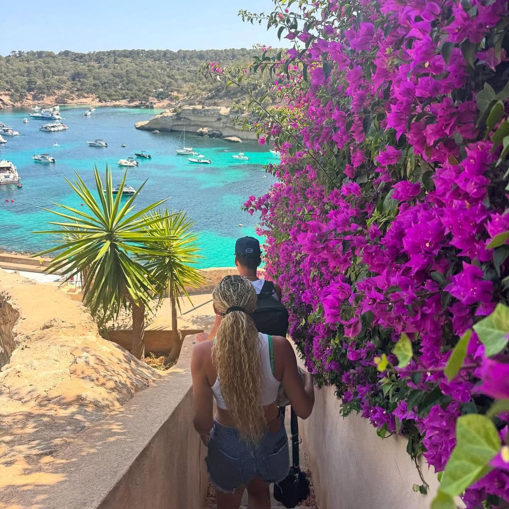 Ben Shelton and Trinity Rodman on vacation