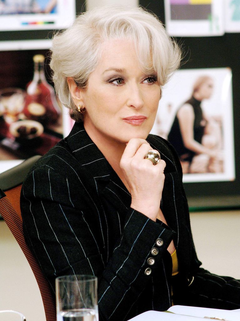 Merryl Streep played Miranda Priestly in The Devil Wears Prada