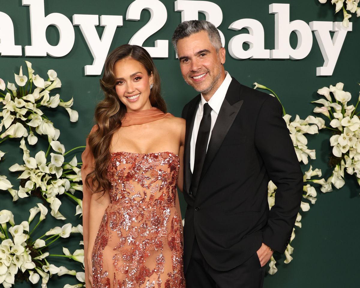 Jessica Alba and Cash Warren before their divorce announcement