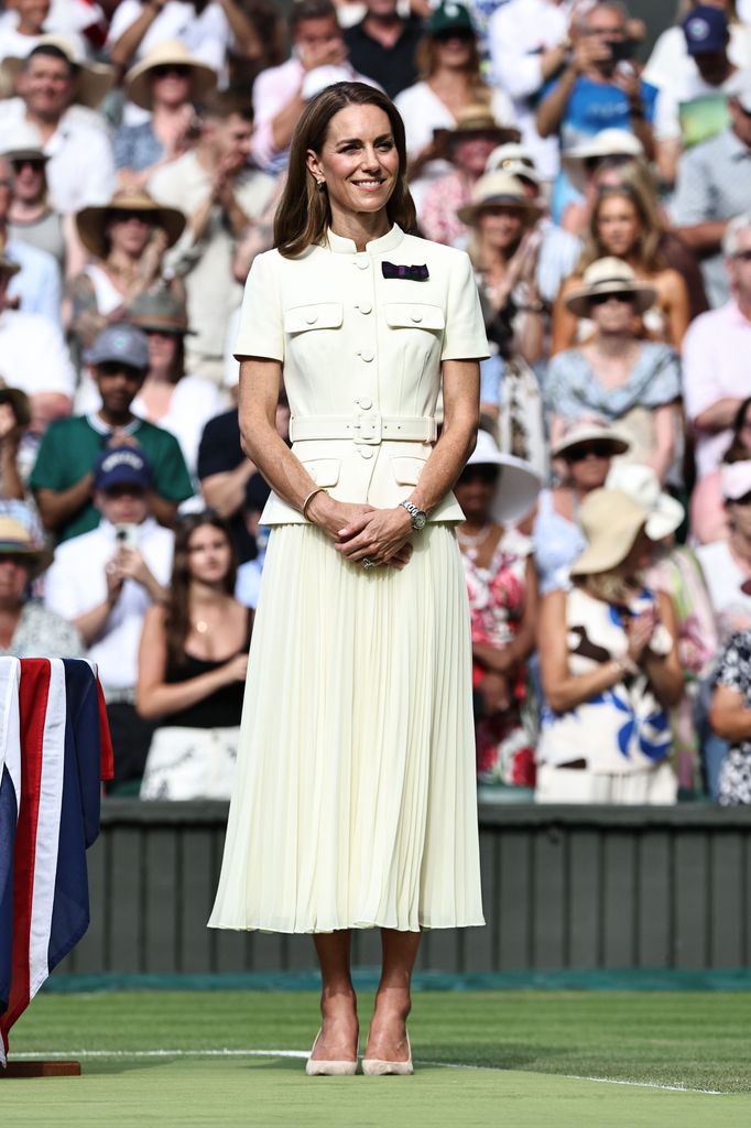 Princess Kate looked stunning at the Wimbledon women's final