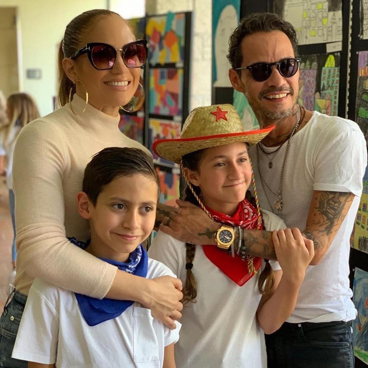 Jennifer Lopez and Marc Anthony