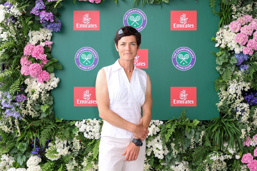 Ellen MacArthur attends as a guest of Emirates, Official Airline Partner of The Championships