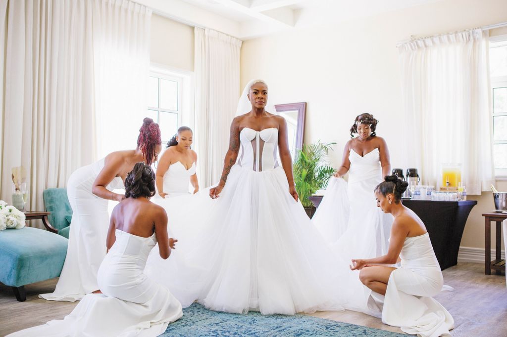 Jully Black wedding