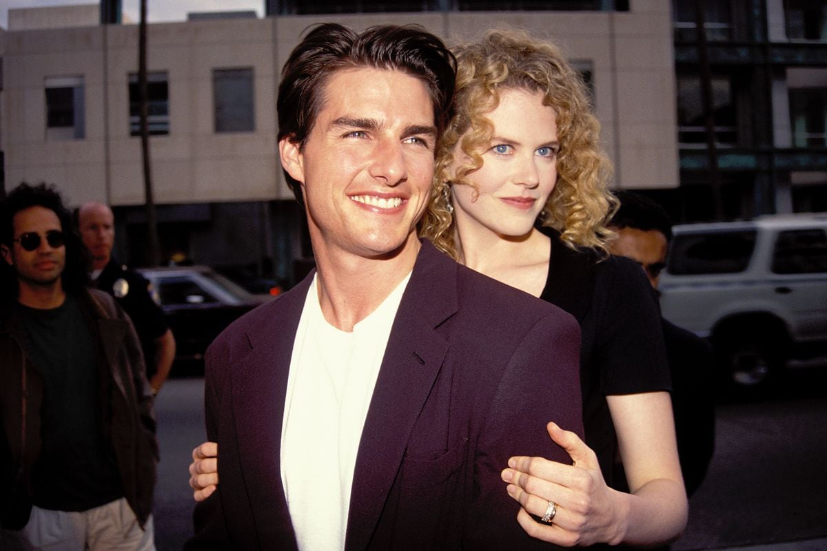 Tom Cruise and Nicole Kidman in Los Angeles 1992 