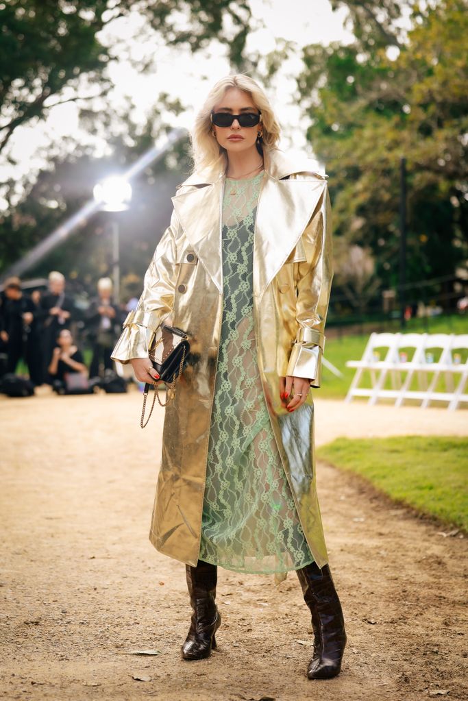 The sheer dress is big news for 2025