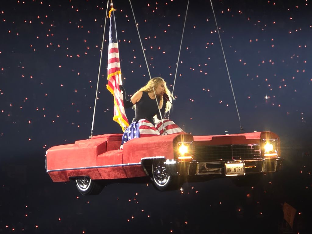 Beyonce Cowboy Carter Tour on Car