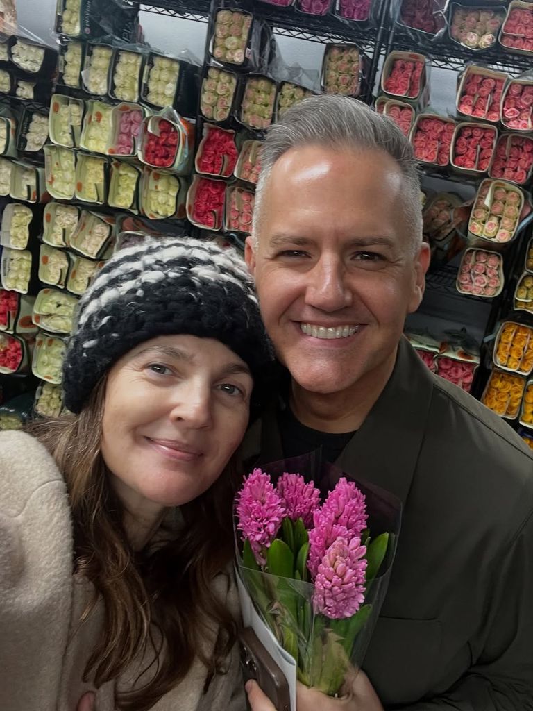drew barrymore makeup-free
