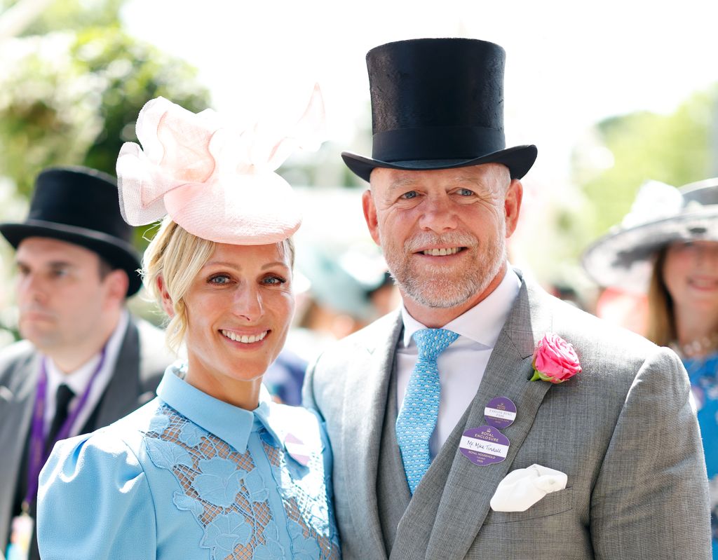 Zara and Mike Tindall at Royal Ascot 