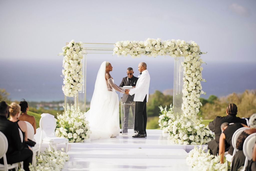 Jully Black wedding