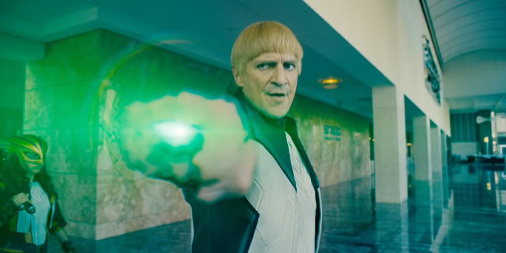 Nathan Fillion as Guy Gardner aka Green Lanter